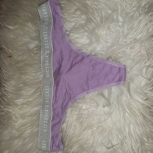 New Purple Thong Large